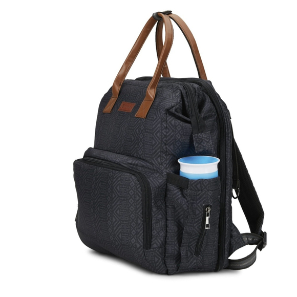 Nwot Backpack Diaper Bag w/mobile Bassinet - Picture 6 of 14